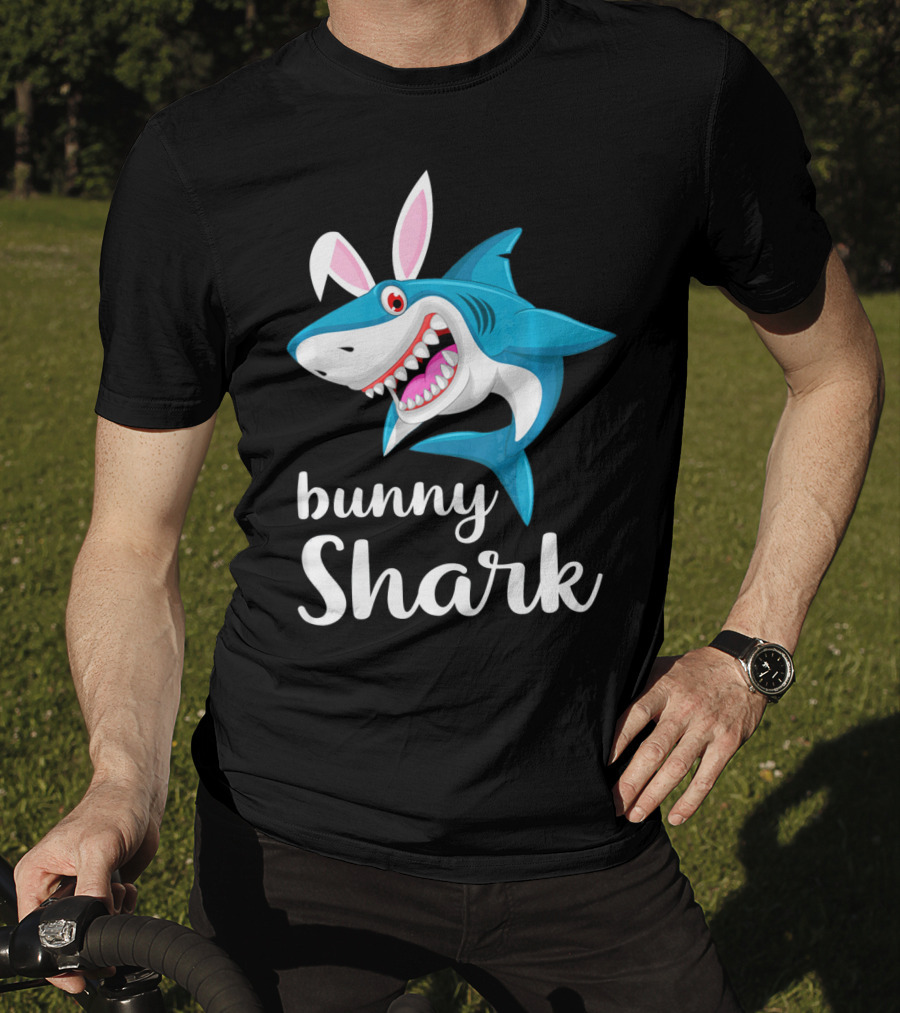 Bunny Shark Easter Yout T-Shirt