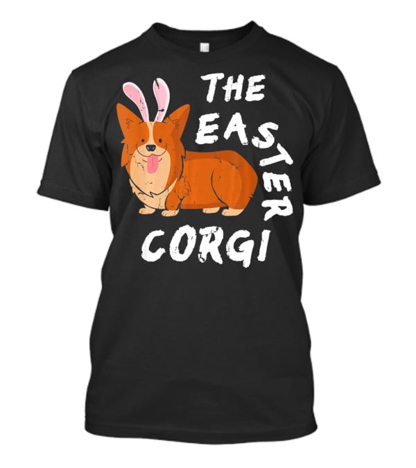 The Easter Corgi Bunny Ears T-Shirt