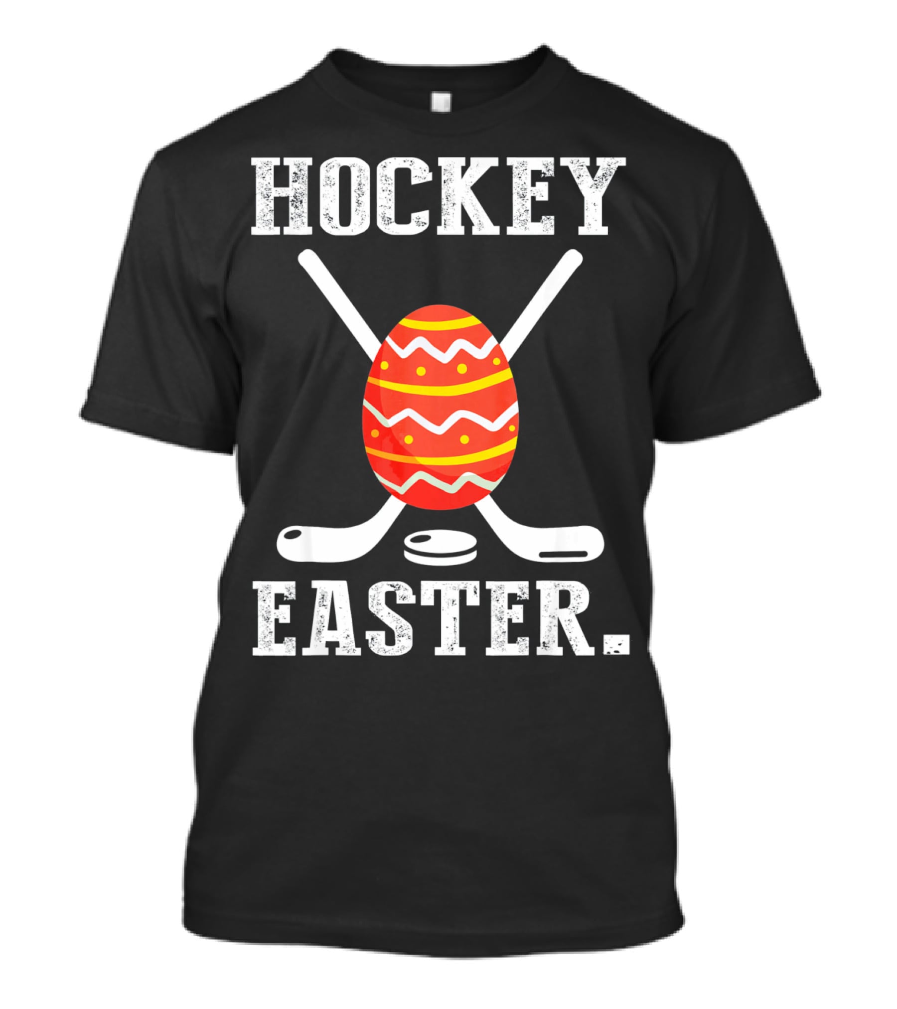 Hockey Easter Egg Crossed Sticks T-Shirt