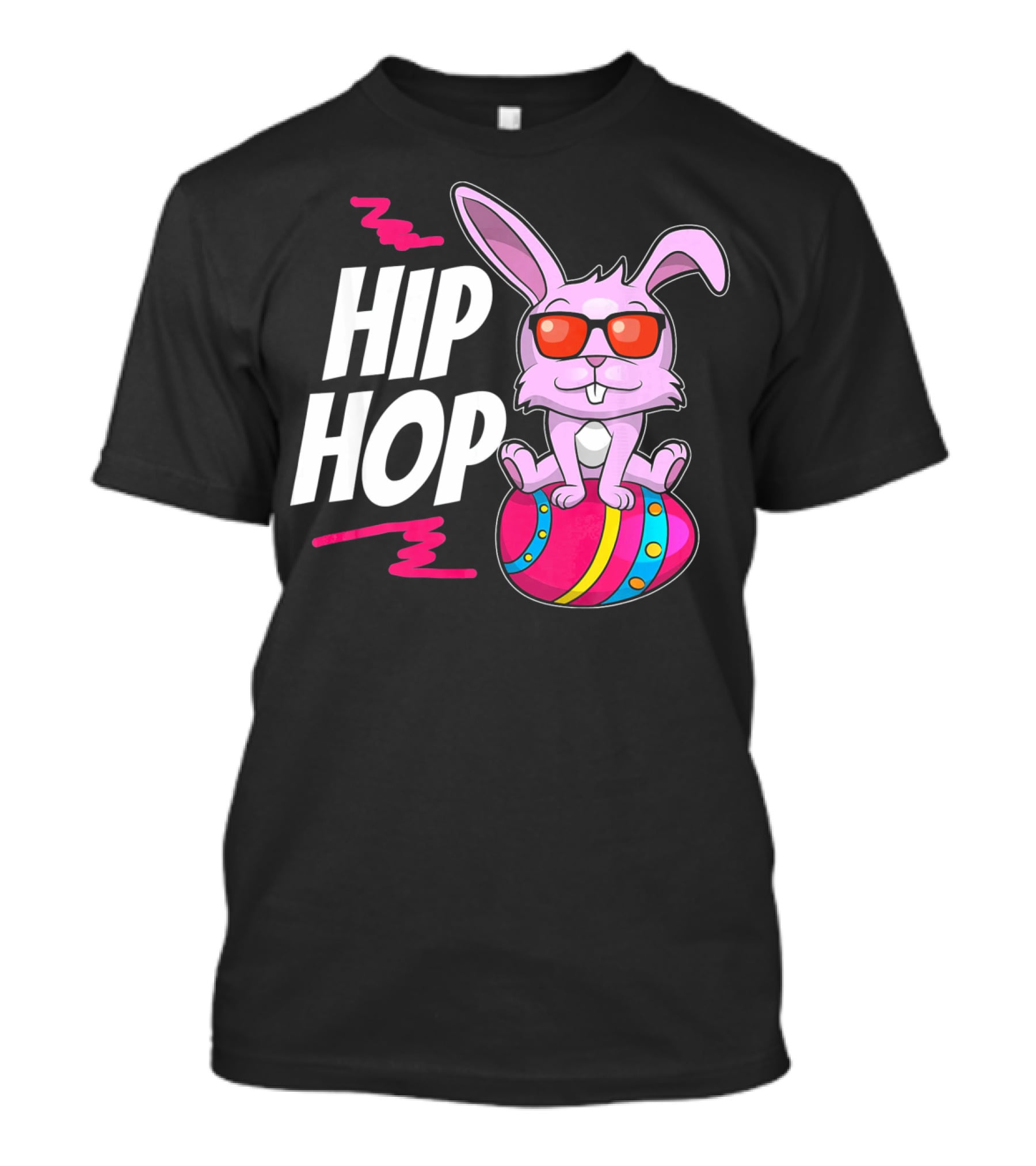 Hip Hop Bunny Easter Day T-Shirt