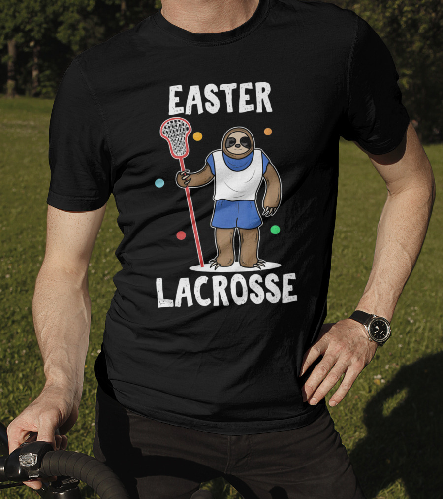 Easter Lacrosse Funny Easter Idea Happy Easte T-Shirt