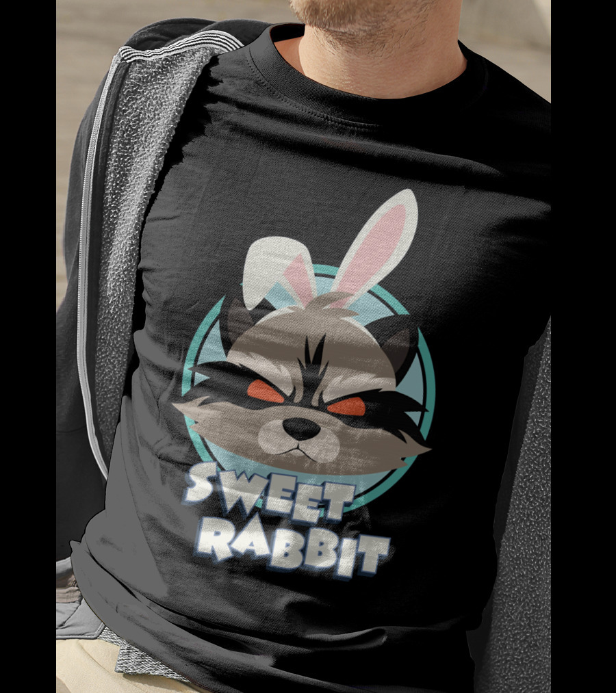 Marvel Rocket Raccoon Sweet Rabbit Easter T-Shirt