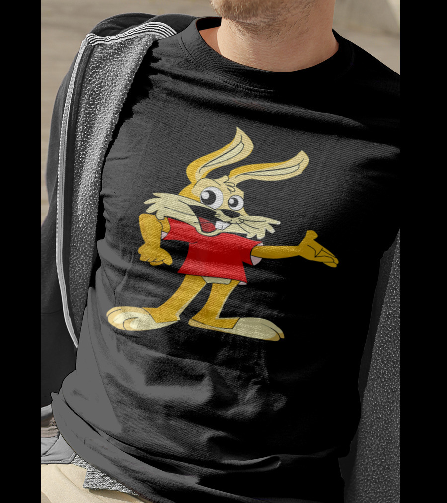 Rabbit Bunny Easter Cartoon Character T-Shirt