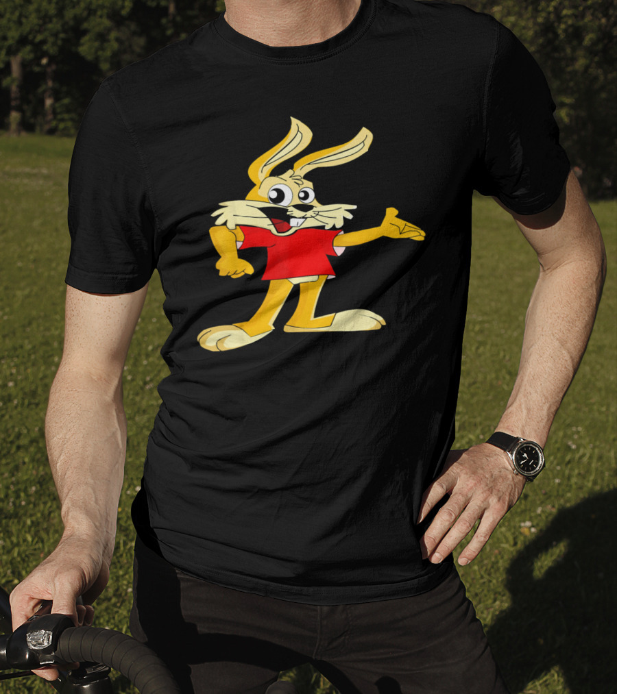 Rabbit Bunny Easter Cartoon Character T-Shirt