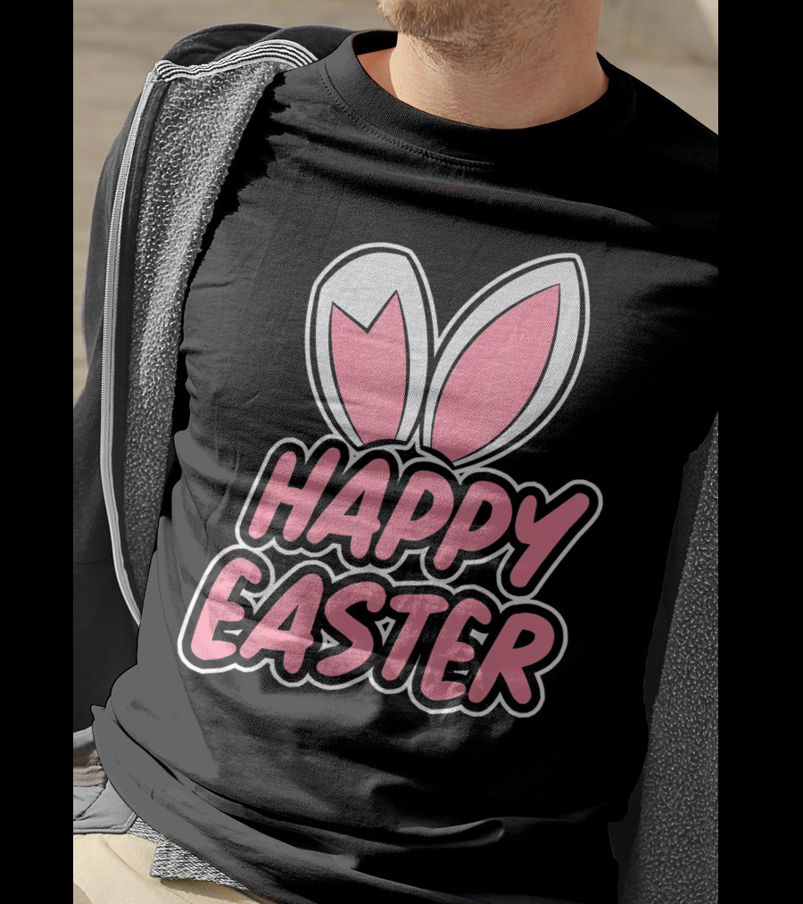 Happy Easter Bunny Ears T-Shirt