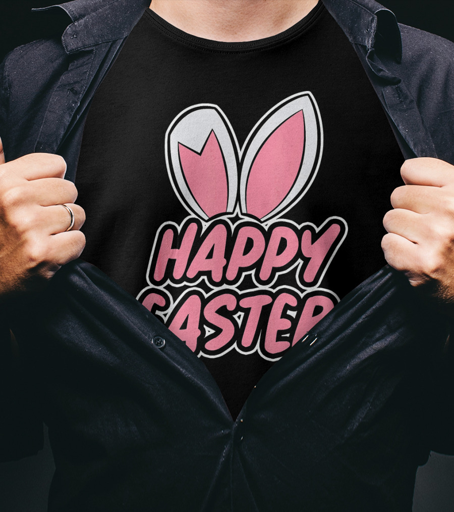 Happy Easter Bunny Ears T-Shirt