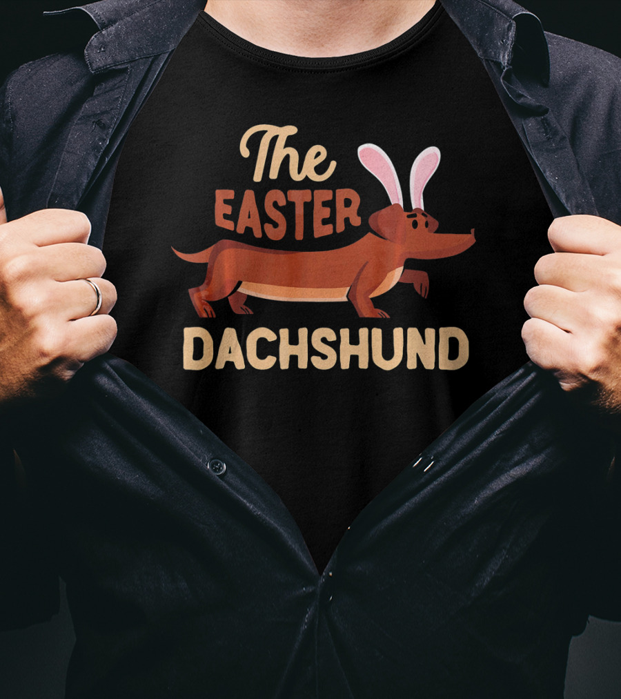 The Easter Dachshund With Bunny Ears T-Shirt