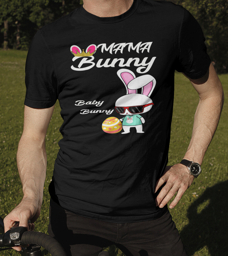 Mama Bunny Baby Bunny Easter Rabbit T-Shirt