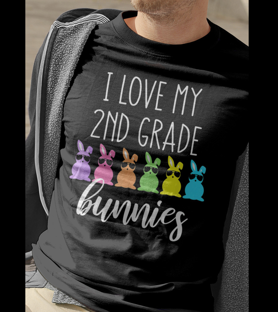 I Love My 2nd Grade Bunnies T-Shirt