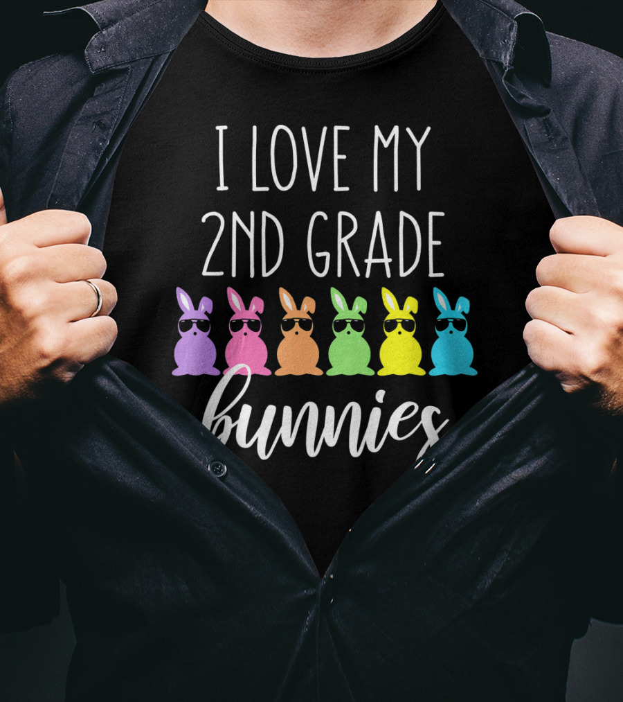 I Love My 2nd Grade Bunnies T-Shirt
