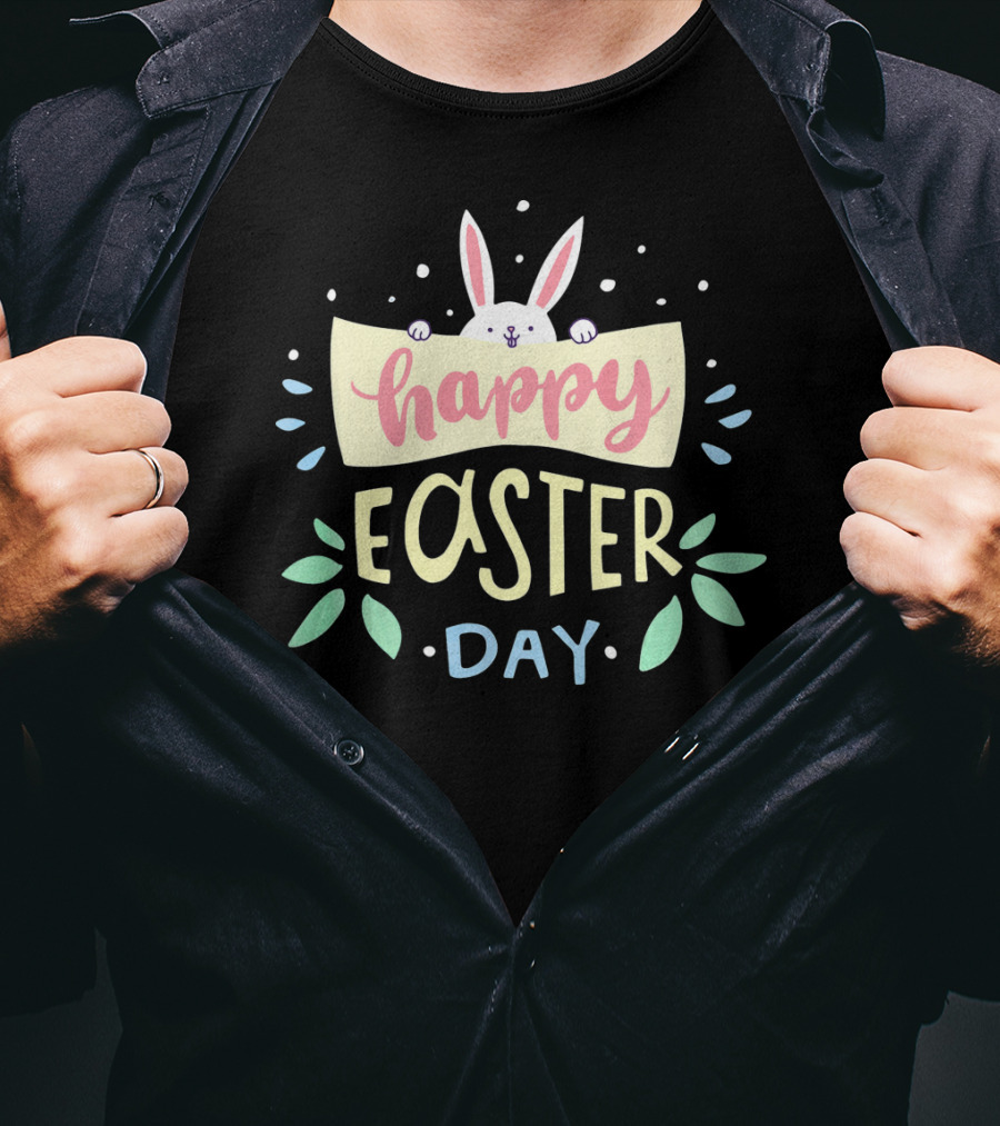 Happy Easter Day Bunny T-Shirt