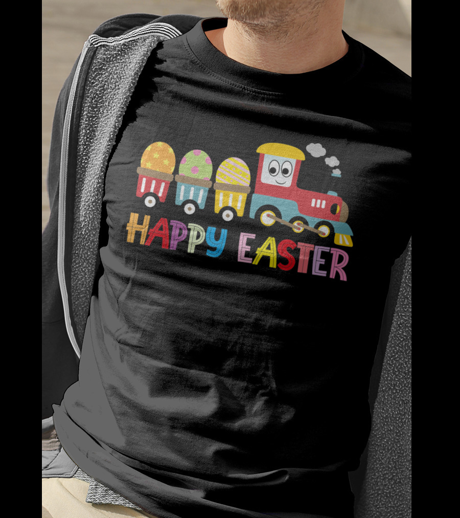 Happy Easter Egg Train Journey T-Shirt