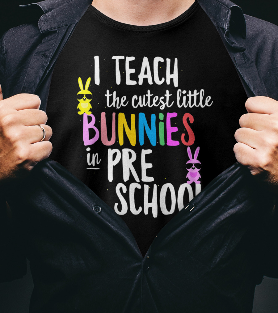 I Teach The Cutest Little Bunnies In Preschool T-Shirt