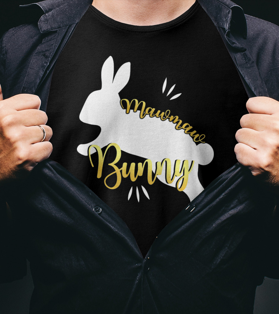 Mawmaw Bunny Easter Funny Cute Bun T-Shirt