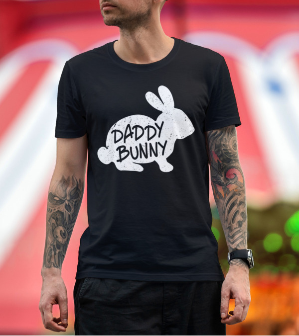Premium T-Shirt: Family Matching Easter Daddy Bunny Matching T-Shirt Family Matching Easter Daddy Bunny Matching T-Shirt