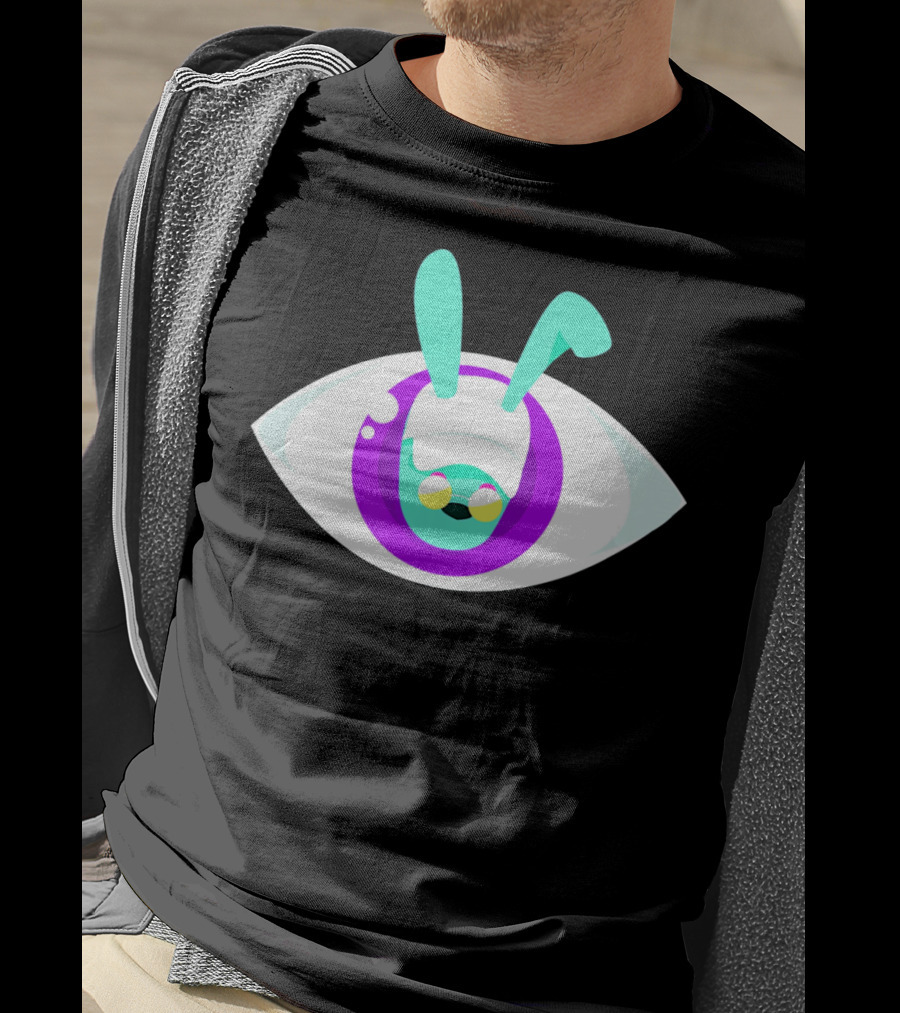 Bad Easter Bunny Big Eye Fashion Dembo Vibrant T-Shirt