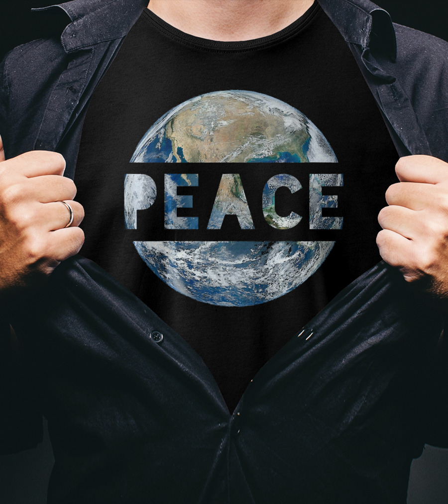 World Peace On Earth Peaceful Conscious Humanity T-Shirt