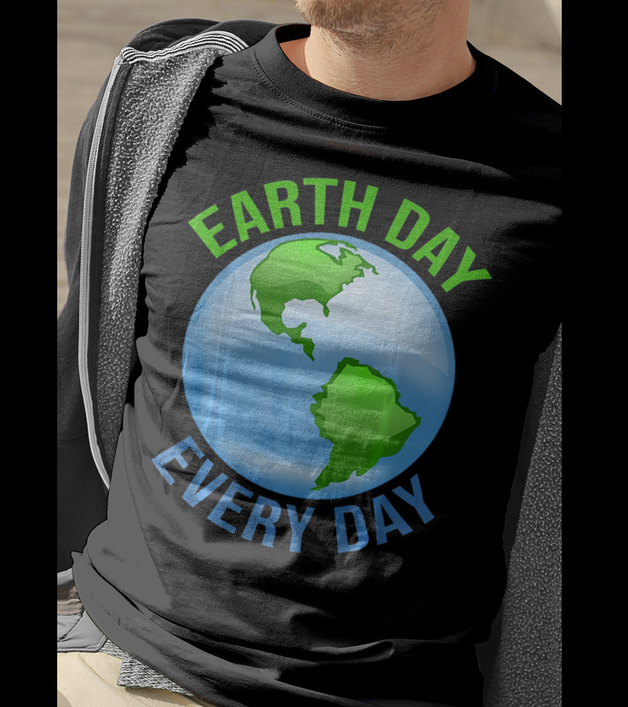 Earth Day Every Day Globe T-Shirt