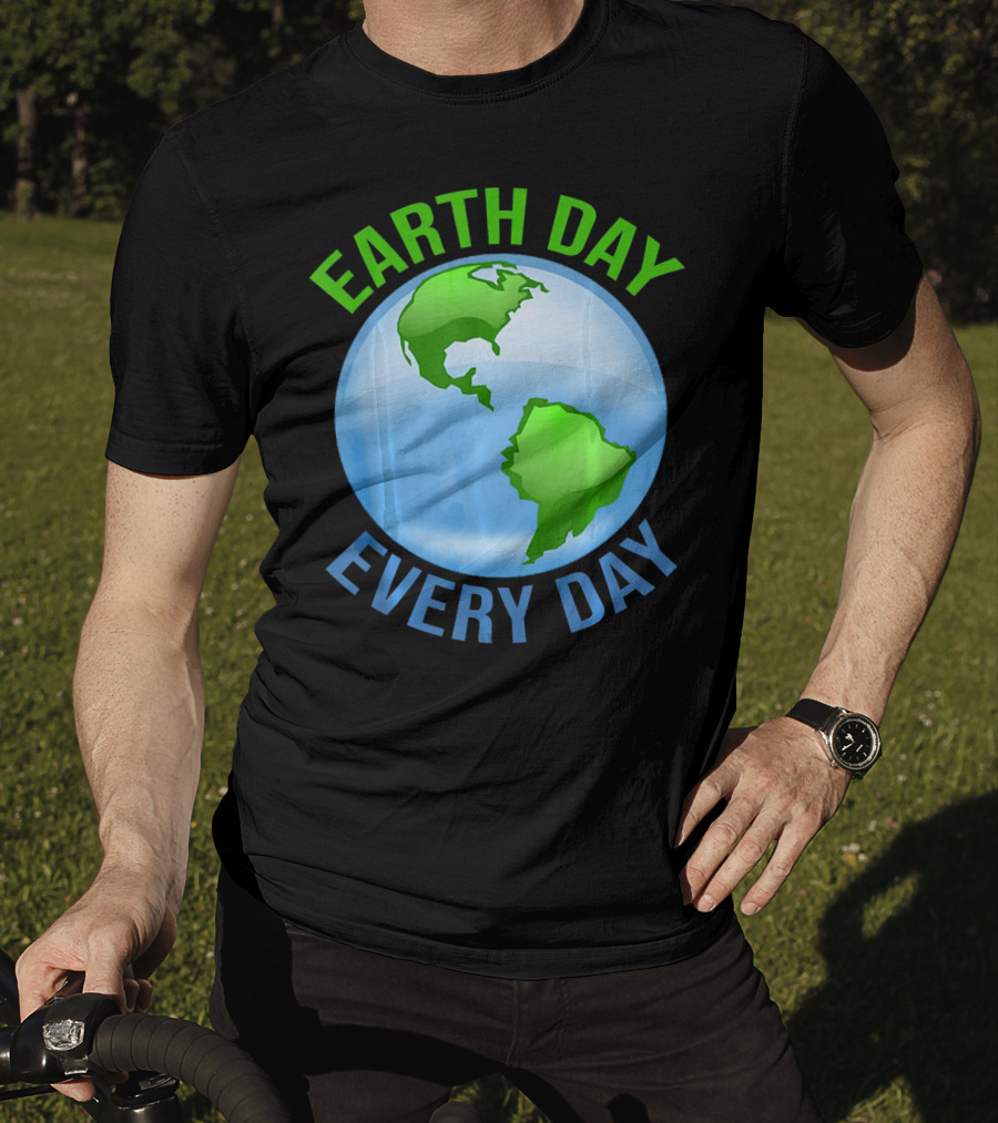 Earth Day Every Day Globe T-Shirt
