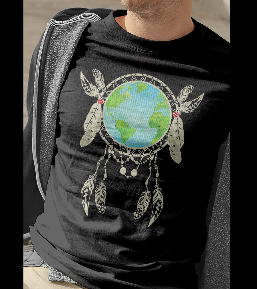Earth Dreamcatcher Global Celebration Earth Day T-Shirt