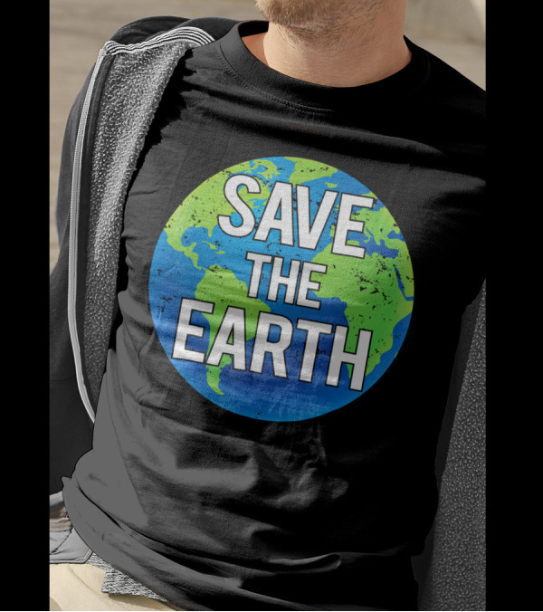 Save The Earth Planet Climate Science T-Shirt