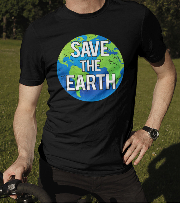 Save The Earth Planet Climate Science T-Shirt