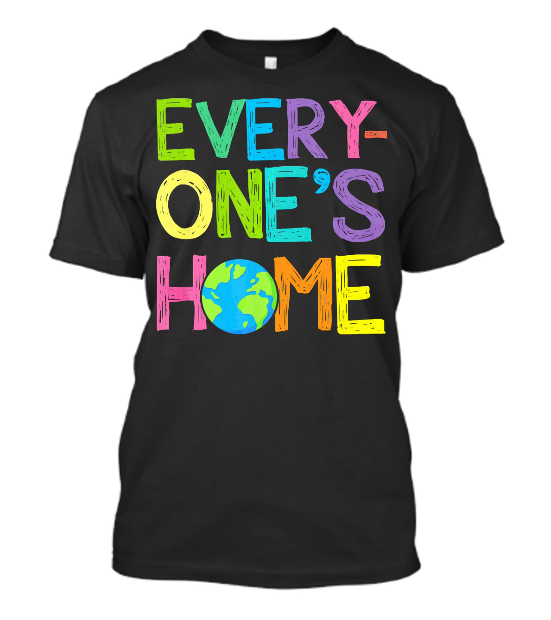 Earth Day Everyone's Home Planet T-Shirt