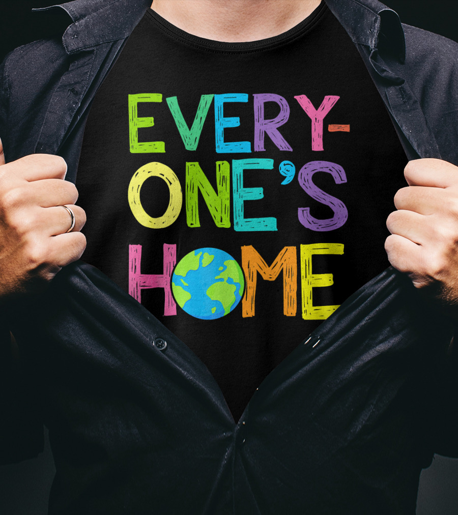 Earth Day Everyone's Home Planet T-Shirt
