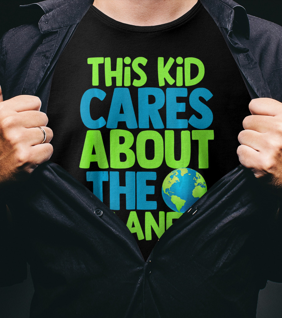 This Kid Cares About The Planet Earth T-Shirt