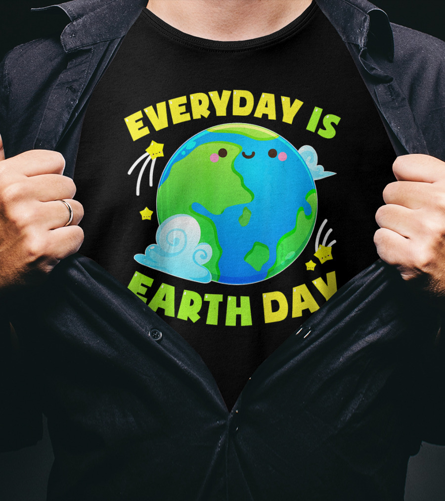 Everyday Is Earth Day Cute Love T-Shirt