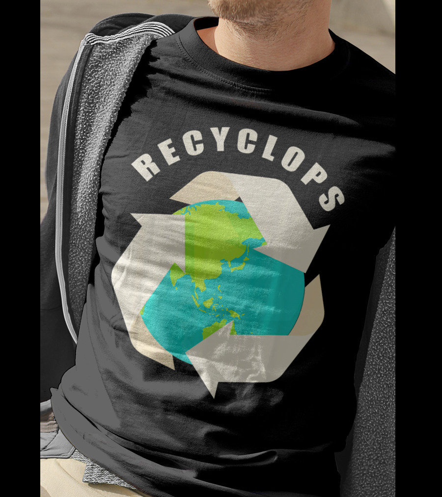 Recyclops Earth Day Recycling T-Shirt