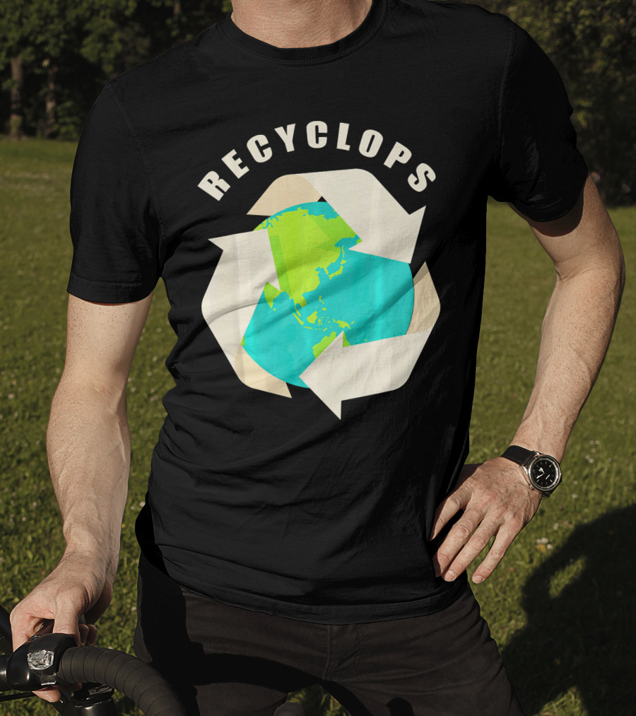 Recyclops Earth Day Recycling T-Shirt