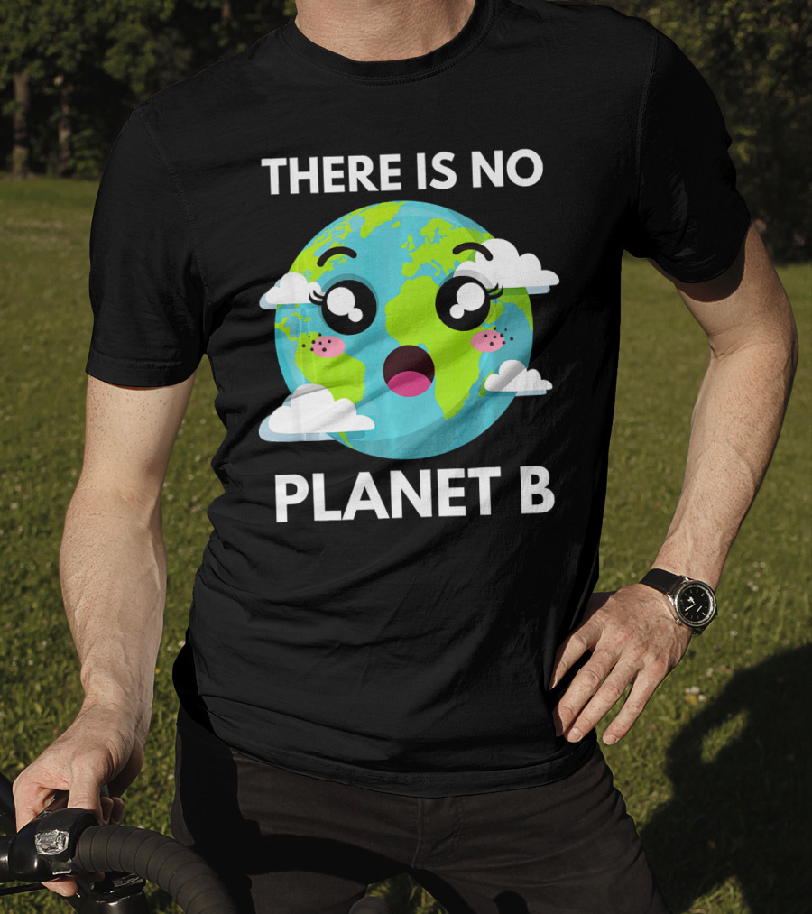 There Is No Planet B Kawaii Fridays For Future Climate Earth T-Shirt