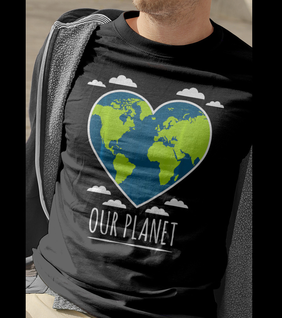 Earth Day Our Planet Love Climat T-Shirt