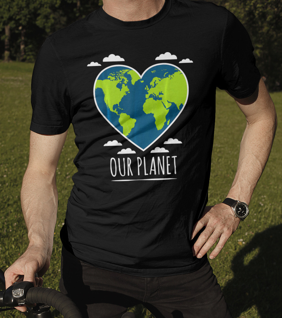 Earth Day Our Planet Love Climat T-Shirt