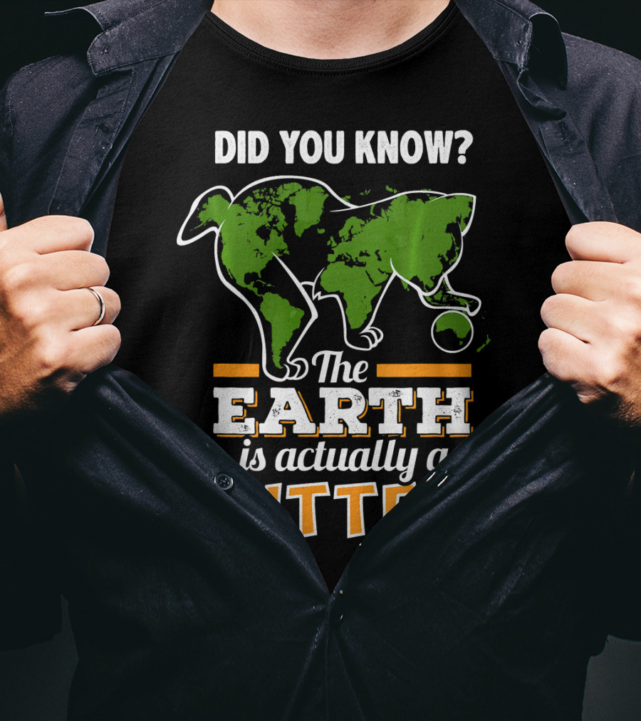 Did You Know The Earth Is Actually A Kitten T-Shirt