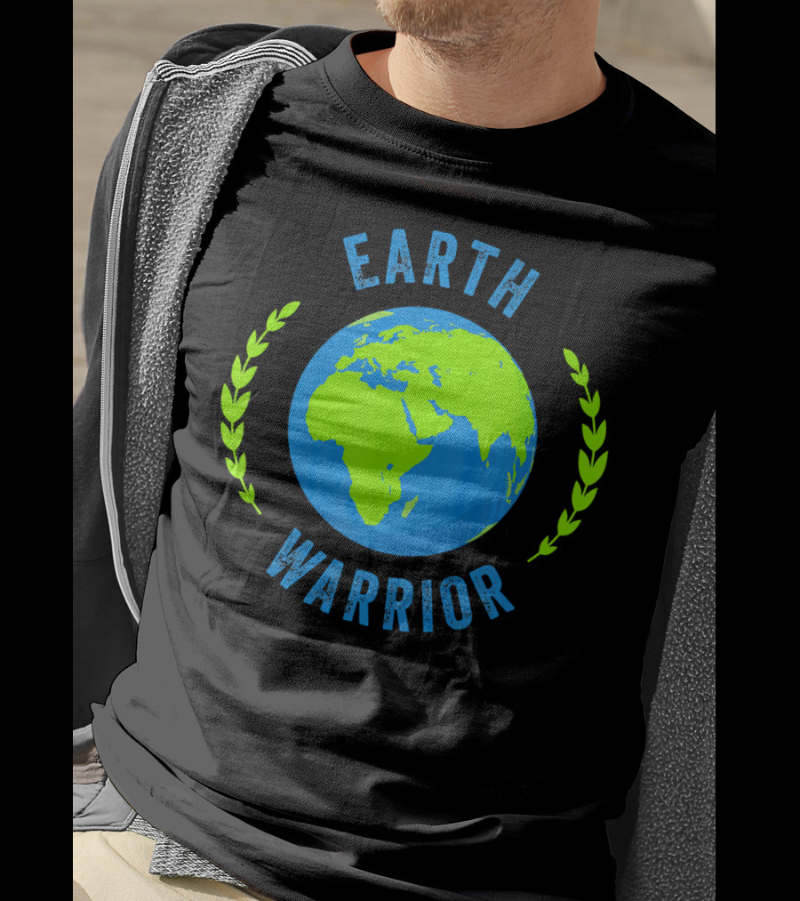 Earth Warrior Global Climate Strike Warm T-Shirt