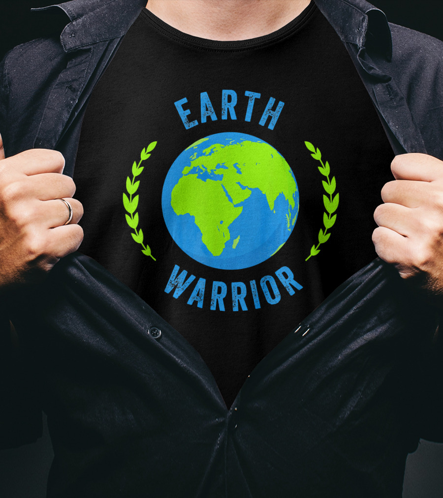 Earth Warrior Global Climate Strike Warm T-Shirt