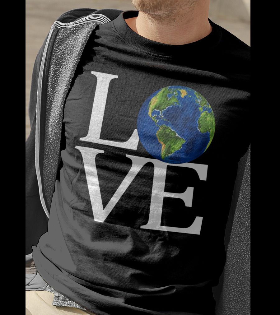 Love Earth Day Environmental Recycling Earth T-Shirt