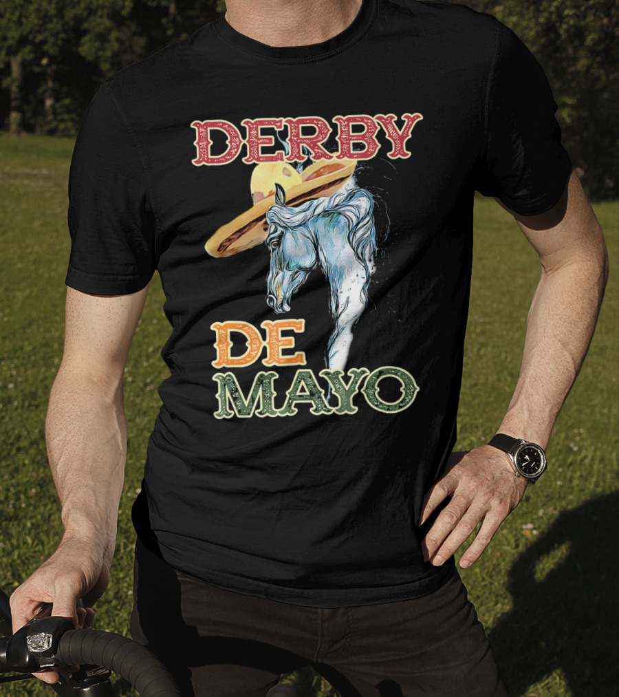 Derby Sombrero De Mayo Horse T-Shirt