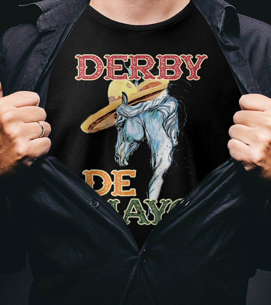 Derby Sombrero De Mayo Horse T-Shirt