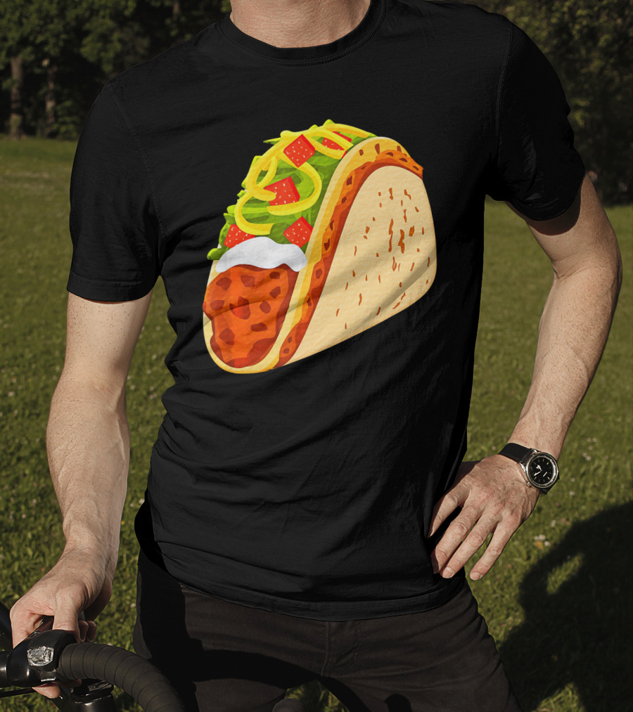 Yummy Taco Funny Mexican Food Lover Cinco T-Shirt