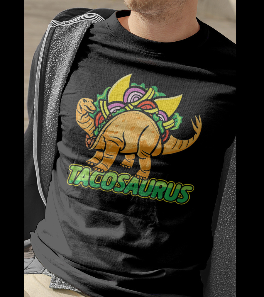 Tacosaurus Dinosaur Taco Cinco De Mayo T-Shirt