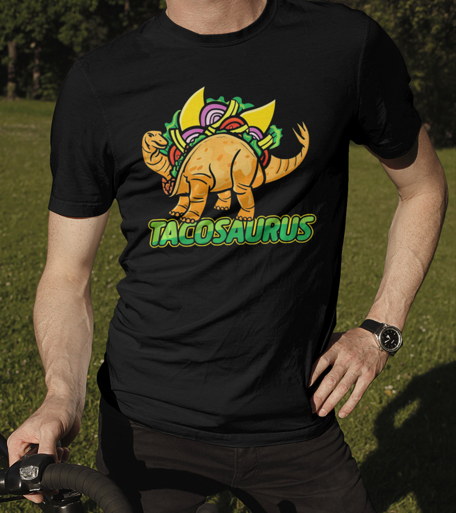 Tacosaurus Dinosaur Taco Cinco De Mayo T-Shirt