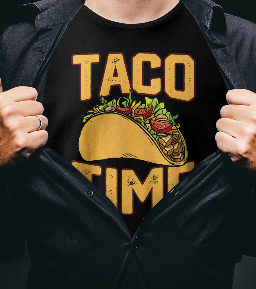 Cinco De Mayo TACO TIME Funny Me Fiesta T-Shirt