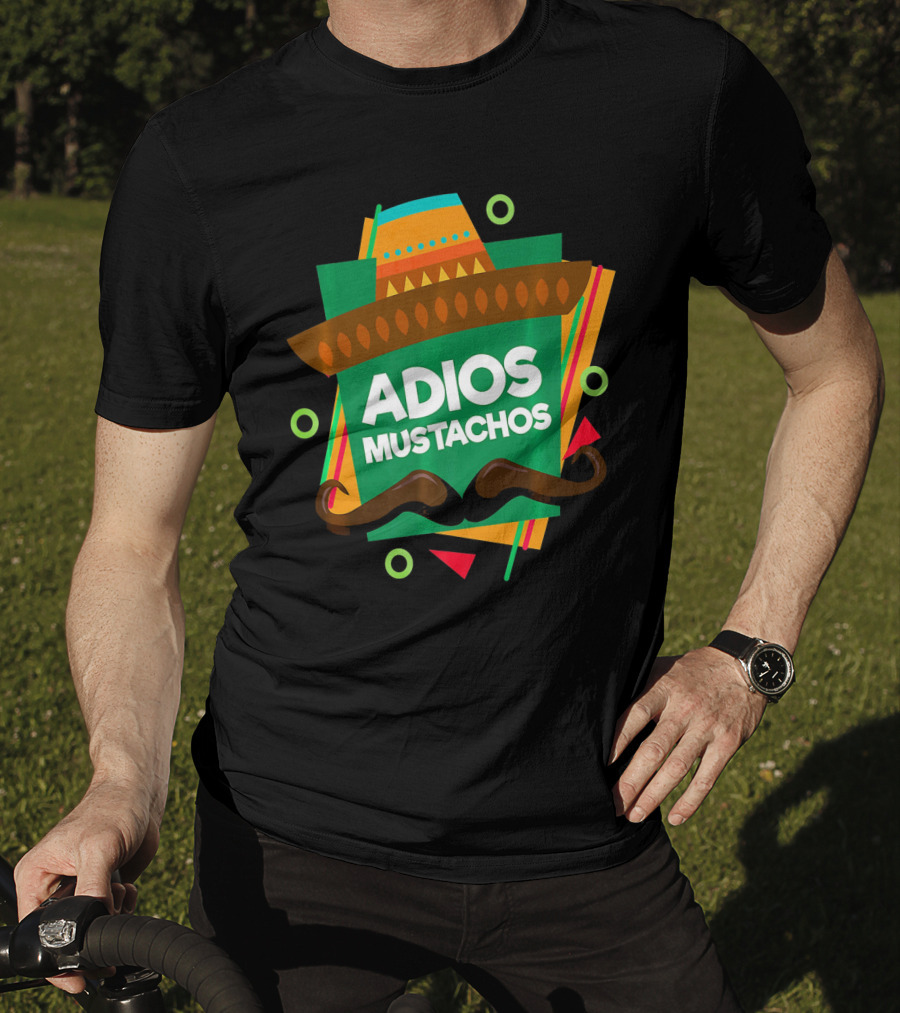 Adios Mustachos Cinco De Mayo Party T-Shirt