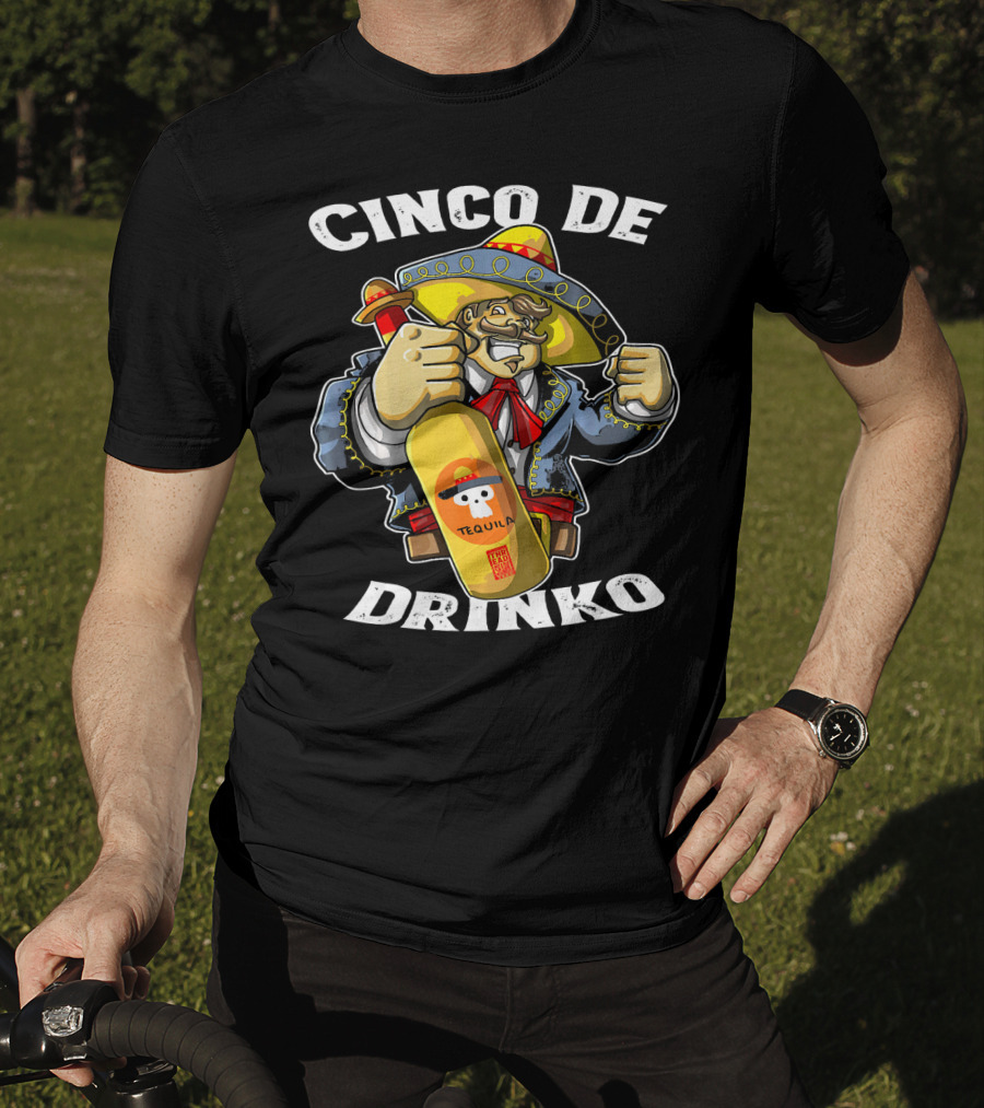 Cinco De Drinko Tequila Mariachi Costume Mexican T-Shirt