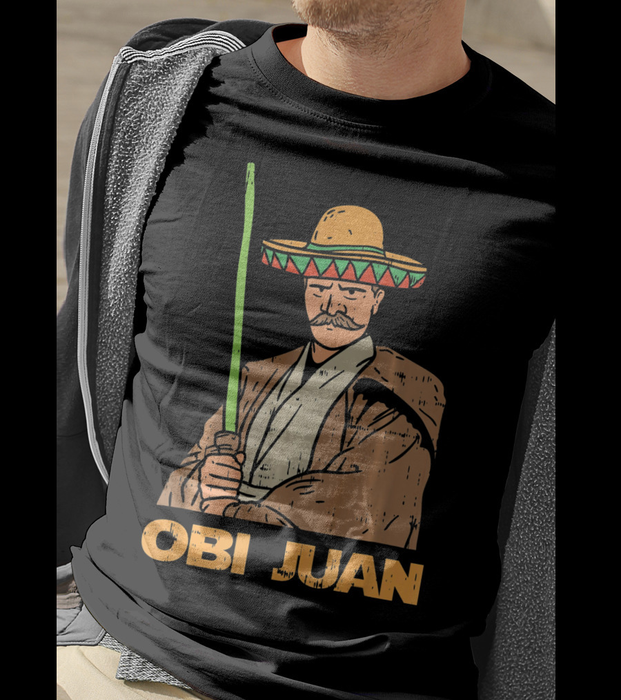 Obi Juan Mexican Sombrero Jedi T-Shirt
