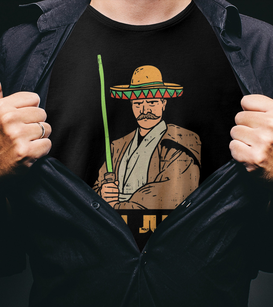 Obi Juan Mexican Sombrero Jedi T-Shirt
