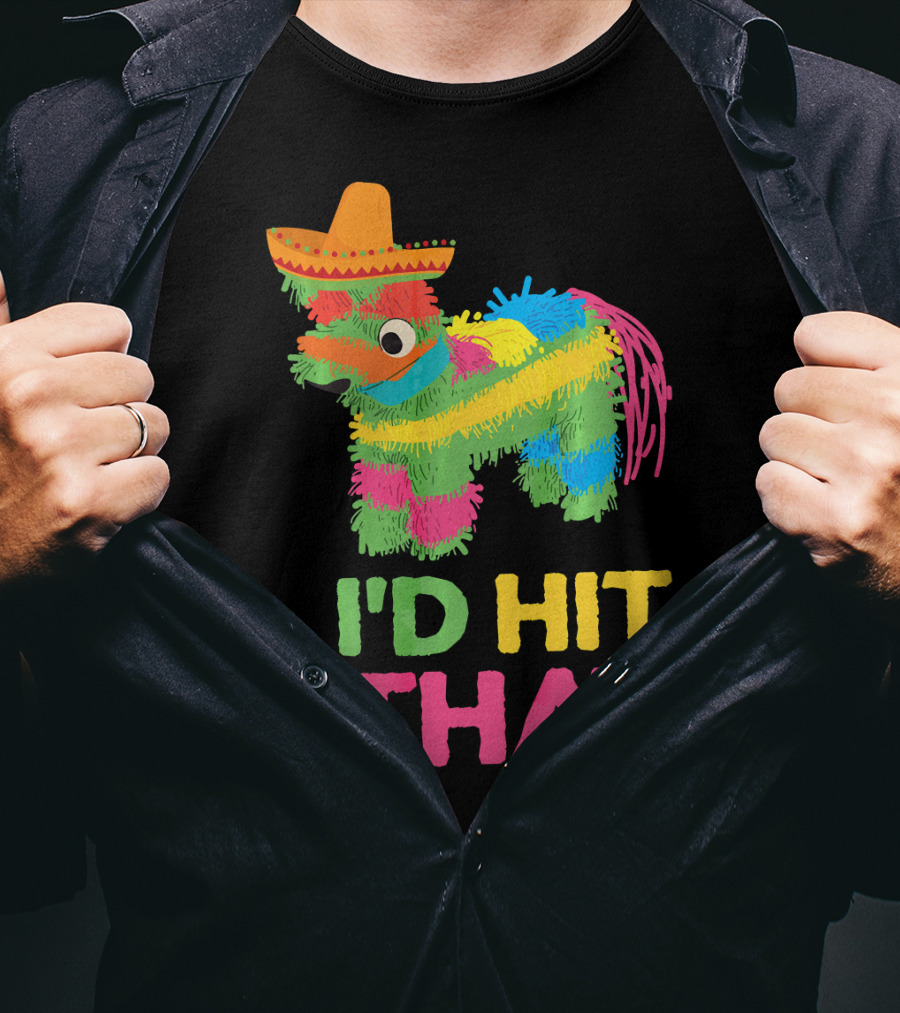 I'd Hit That Funny Piñata Cinco De Mayo T-Shirt